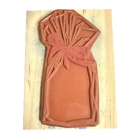 All Night Media Posh Impressions Clearly Wrapped 550-J06 Rubber Stamp - Picture 2 of 3